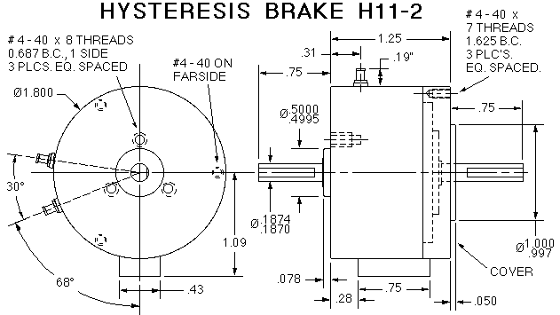 H11-2 Brake Drawing